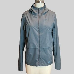 Janji Women's Rainrunner Pack Jacket Waterproof Windbreaker Lightweight Size XS